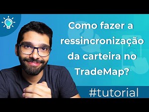 Como fazer a ressincronização da carteira no TradeMap?