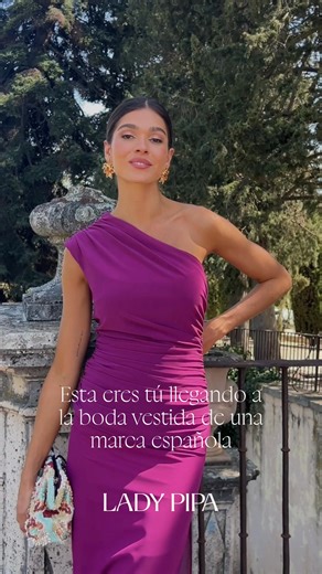 Esta eres tú llegando a la boda vestida de una marca española | Lady Pipa