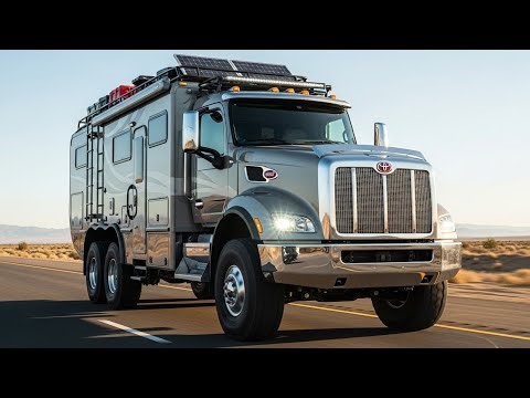 $750,000 2027 Toyota Peterbilt 567 6×6 Luxury Motorhome – The Ultimate Off-Road Expedition Truck
