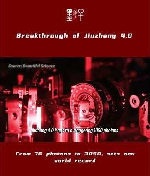 Breakthrough of Jiuzhang 4.0 #science #physics #quantumphysics #quantumcomputing