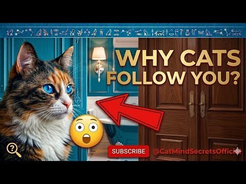 Why Cats Follow You to the Bathroom – The Secret Reason!