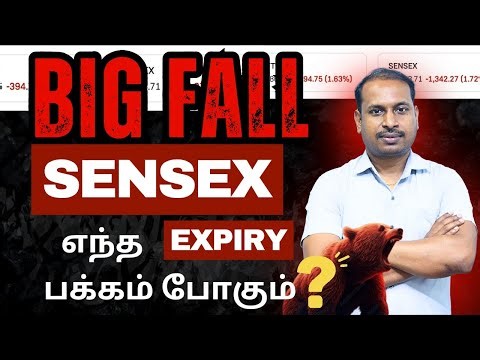 😨Market Crash Today!🔥Sensex Expiry Tomorrow – Big Move Coming? 📉⚡️