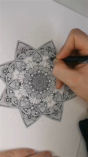 Rob on Instagram: "Last release this year for.my beginners mandala course! If you wanna learn the basics of what I do, using the method I've been using for years, then this'll be perfect for you! Hit the link in my bio to join and spend your cosy season doing something creative 🙏✌️ . . . . #mandalapassion #mandala #mandalas #mandaladrawing #mandalaartist #mandaladesign #mandalaart #artlessons #arttherapy #relaxing #robcart #ornamentalart #sacredgeometry #learntodraw #drawwithme"