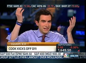 This 'Squawkward Moment' Brought to You by Joe Kernen! The "Squawk Box" host jokes about which wrist Andrew Ross Sorkin puts his "wearable" technology. | Squawk Box