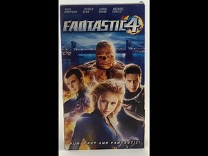 Opening To Fantastic 4 (2005) VHS - Reversed!
