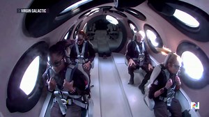 11K views · 180 reactions | Virgin Galactic successfully launched a 60-minute flight to the edge of space with civilians onboard. NBC News’ Gadi Schwartz spoke to the three new astronauts who got the ride of a lifetime. | NBC Nightly News with Tom Llamas | Facebook