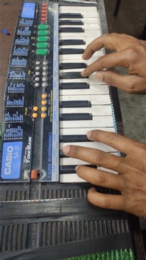 Easy Tune on Casio SA-21 for Beginners #Shorts