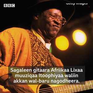 337K views · 2.1K reactions |  Weellisaa Taalib Raazi lammii Sirii Laankaa dha. Yeroo ammaa Ameerikaatti wallee durii Afaan Oromoo sirbuun beekamaa jira. Inumaa akka inni jedhutti albama afaan Ingilizii qopheessef walleen Afaan Oromoo ka’umsa ta’eeraaf. Wallee Oromoo kan na barsiiste immoo haadha warraa kiyya jechuun ibsa. Mee walbaraa! https://bbc.in/35iaW1K | BBC News Afaan Oromoo | Facebook