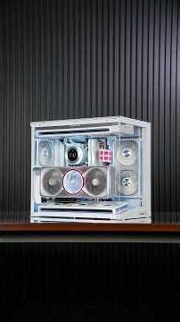 MiNi V2 WHITE GAMING PC BUILD 2026! AMD R7 9800X3D + RTX 5070😱 #gamingpc #pcbuild #amd #mini