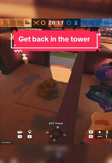 Useless Tower Spot RIP my voice #r6 #r6s #r6siege #rainbowsixsiege #AussieOtter