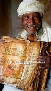 In ancient Ethiopian monasteries, the Garima Gospels represent the world’s oldest and most complete illustrated Christian Bible, written in Ge'ez around the 5th–6th century AD. Containing the full Ethiopian canon of 88 books—22 more than the Protestant Bible—it preserves excluded texts for over 1,500 years. #ethiopianbible | Archaeology Wonders