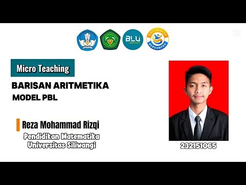 Micro Teaching - Barisan Aritmetika - Model Problem Based Learning