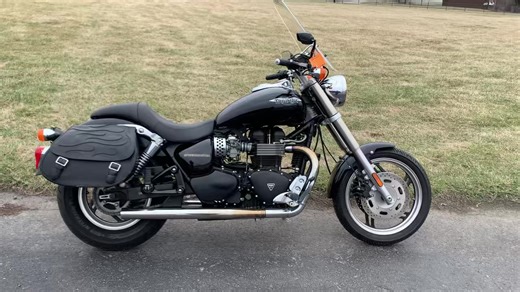 This 08 Triumph Speedmaster we took in on trade runs fantastic! 865cc! Has more than enough pop to get ya where you need to go! Windshield and bags added! Really is clean! Only $4990! Financing is available Call or text 614-588-7054 anytime day or night | Integrity Cycles | Facebook