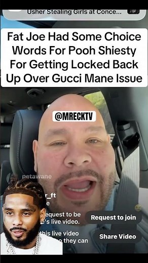 Pooh Shiesty Hit With The Harsh Reality From Fat Joe For Getting Locked Up Over Gucci Mane Robbery