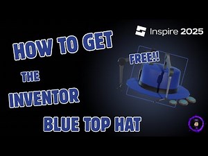 How to get the Blue Inventor Top Hat from the Roblox Inspire 2025 Event!!