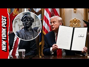 'We're back, Italians!': Trump Signs Proclamation HAILING 'Columbus Day' Return