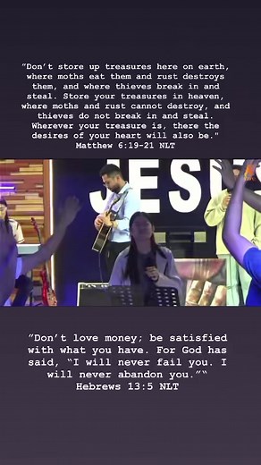 8K views · 331 reactions | ‭‭”Don’t store up treasures here on earth,...