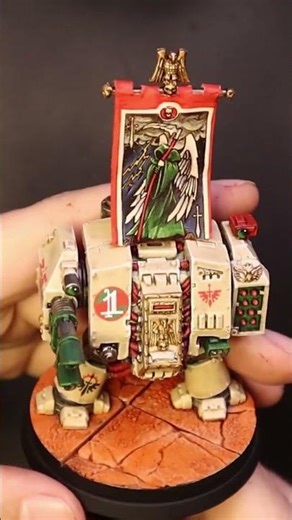 Restoring a 2nd Ed Dreadnought in a Deathwing scheme!