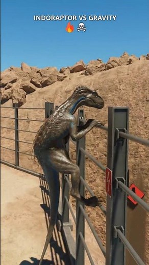Indoraptor Funny Experiment vs Earth's Extreme Gravity - JWE3 #dinosaurs #indoraptor #gravity