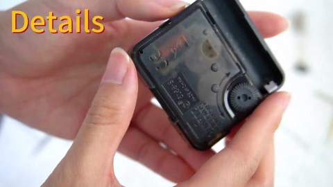 Amazon.com: PARAOR 8 PCS High Torque Quartz Clock Movement Mechanism Replacement Clock Kit with 12 Different Pairs of Clock Hands for DIY Repair Clock Parts Shaft Lengths 12mm 15.5mm 21.5mm (01) : Tools & Home Improvement