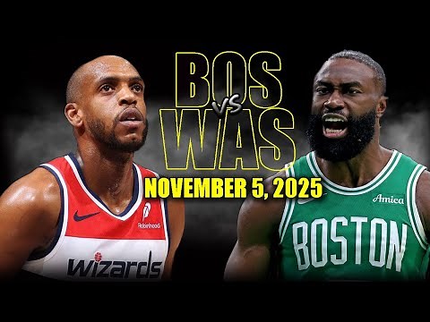 Boston Celtics vs Washington Wizards Full Game Highlights - November 5, 2025 | NBA Season