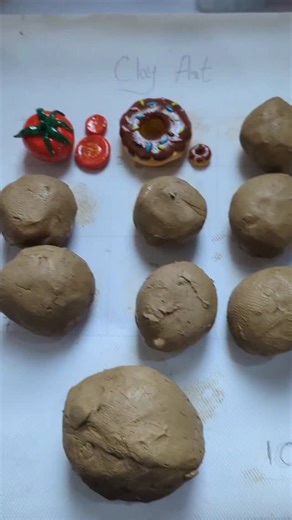 Ribaa Khan | Day 3 Clay Art Challenge Road to 50K Followers Daily Creative Sculptures #diy #art #ribaaartwork #craft #painting #sculpture | Instagram