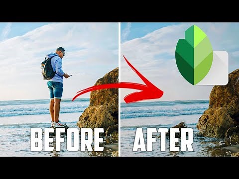 How to Remove Objects from Photo in Snapseed 2024