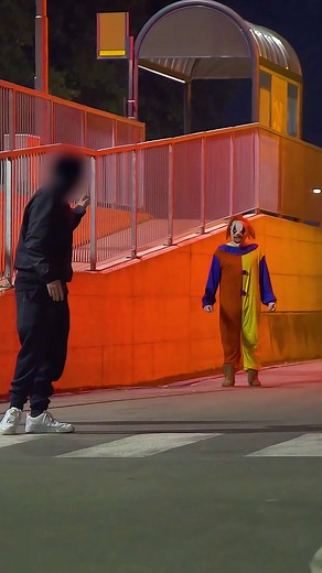 Your Reaction? #skit #prank #parody #scary #horror | Killer Clown