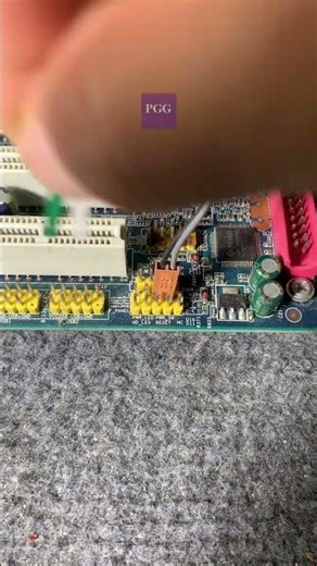Front Panel Connectors Guide How to Connect Front Panel to G41 Motherboard#shorts