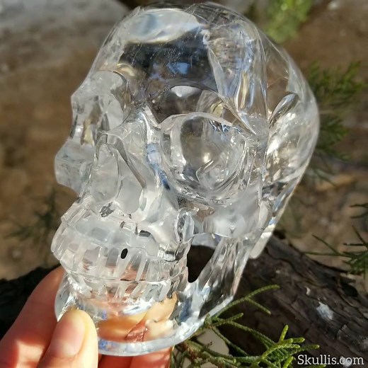 4.3K views · 291 reactions | Amazingly Clear Huge 5.7" Quartz Rock...