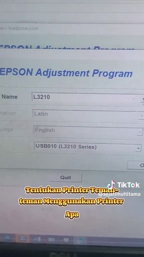 Cara Reset Printer Epson L3210 Setelah Overload Kertas