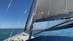 Today and the next few days test sailing the Hallberg-Rassy 50 in La Rochelle with 15 different magazines from equally many countries for the European Yacht of the Year https://www.hallberg-rassy.com/yachts/new-hallberg-rassy-50/ | Hallberg-Rassy