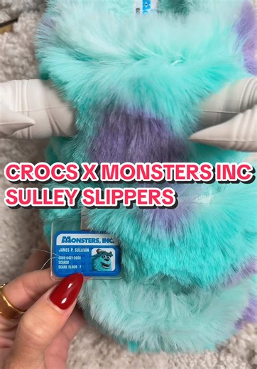 Crocs X Monsters Inc. Sulley Slippers for Fall