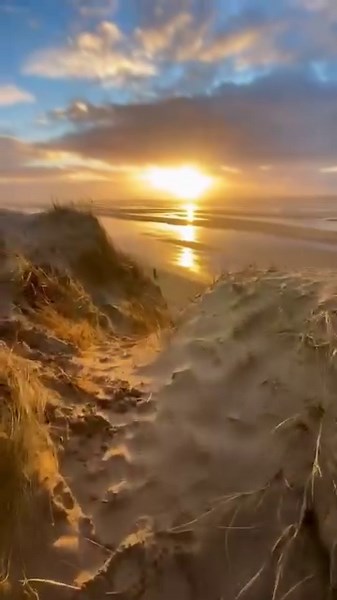 69K views · 1.2K reactions |  | Formby Beach sunset  Video by Coltman Visuals | Explore Liverpool | Facebook