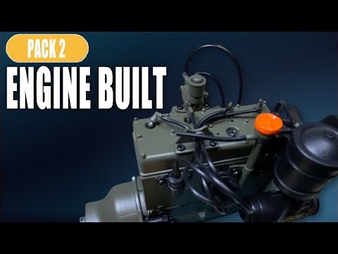SAS Jeep Pack 2 — Engine Built (Agora 1:8 Partwork) | Who Builds Wins