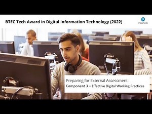 BTEC Tech Award (2022) Digital Information Technology- Preparing for External Assessment