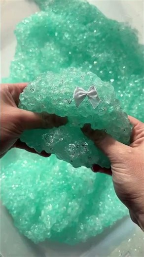 Blue-Green Slime Fun: Unboxing & Playtime Adventure