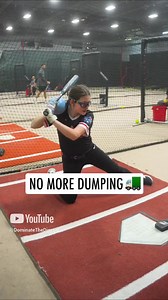 Are your players dumping their barrel and upper cutting? Try this drill out to flatten out the swing and keep the bat in the hitting zone longer! | Dominate The Diamond
