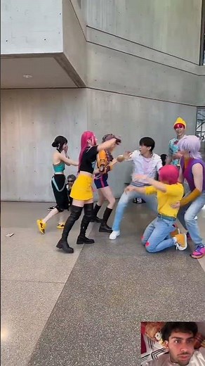 k-pop demon hunter fight 🫶🥳 || #kpopdemonhunters #kpdh #sajaboys #huntrix #rumi #jinu #zoey