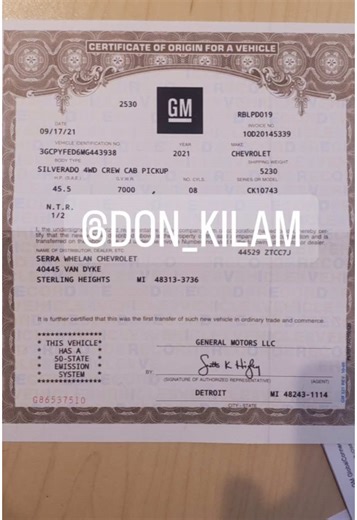 Understanding the Manufacturing Statement of Origin (MSO)