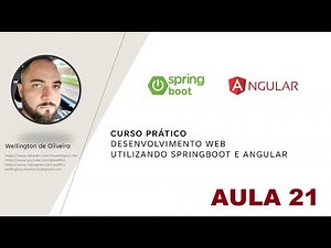 Curso - Spring Boot e Angular | 21 - Angular 17: Sidebar simples