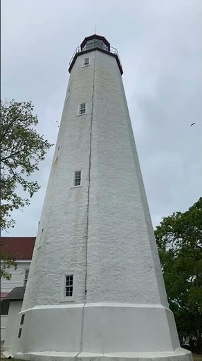 Oldest lighthouse in America: Sandy Hook Lighthouse (est. 1764) Highlands, NJ