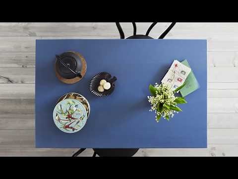 Kalusteen maalaus puolihimmeäksi