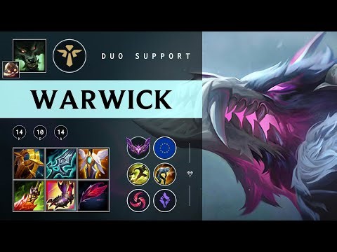 Warwick Support vs Bard - EUW Master Patch 25.23