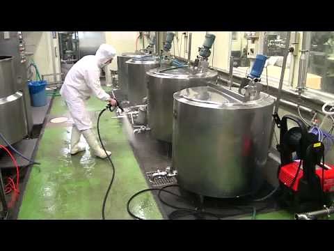 スーパー工業（株） - [高圧洗浄機]【その他・工場】食品加工場（床・容器洗浄・除菌等）