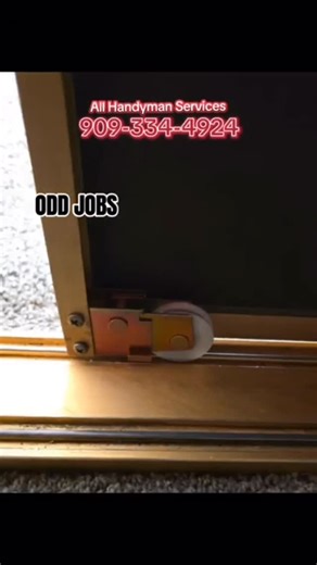 Handyman Services - San Dimas and Inland Empire on Instagram: "These are a few of our favorite home projects! 🔨Wood/fence staining 🔨Threshold repair 🔨Wall Mounting 🔨Furniture Assembly #handyman #glendora #sandimas #homerepair"