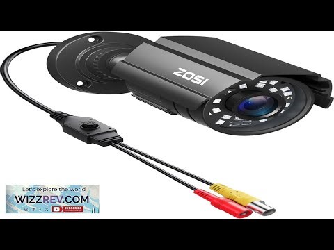 ZOSI 1080P CCTV Camera Outdoor Indoor Hybrid 4 in 1 HD TVI CVI AHD CVBS