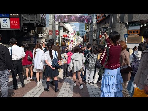 【高画質FHDお散歩ライブカメラ】原宿 竹下通り 表参道 散歩 Harajuku Takeshita Street Omotesando walking【live camera】2026/04/25