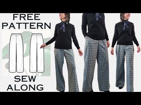 Sew Along: Easy Pull-On Pants | Step-by-Step Sewing Tutorial