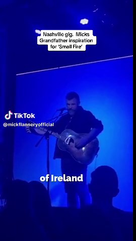 Nashville Gig at The Blueroom - Small Fire Inspired by Micks Grandfather